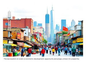 Oraș vibrant cu activitate economică și diversitate.